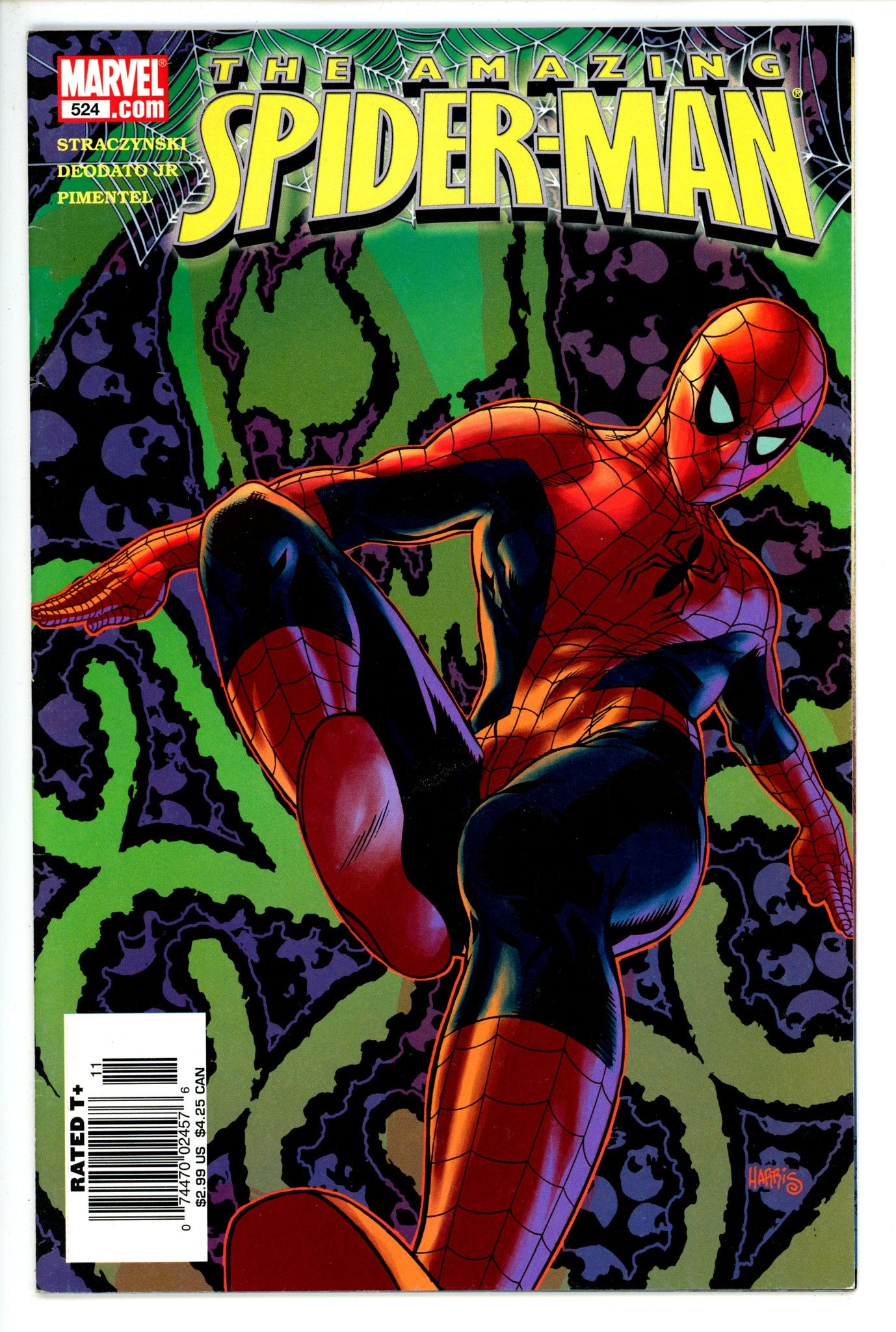 The Amazing Spider-Man Vol 2 524 Newsstand VF-