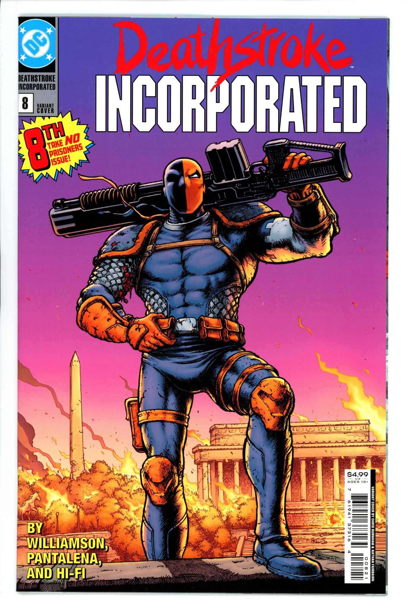 Deathstroke Inc 8 Burnham Variant (2022)