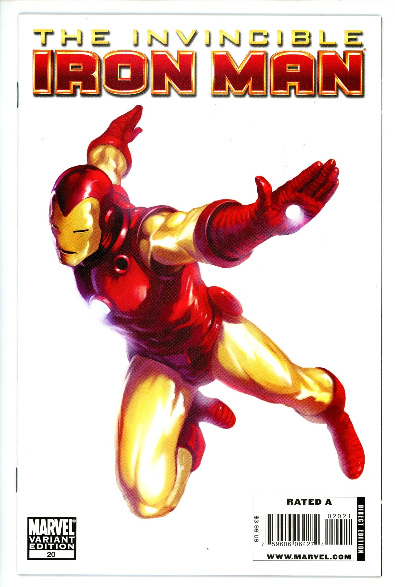 Invincible Iron Man Vol 1 20 Djurdjevic Variant