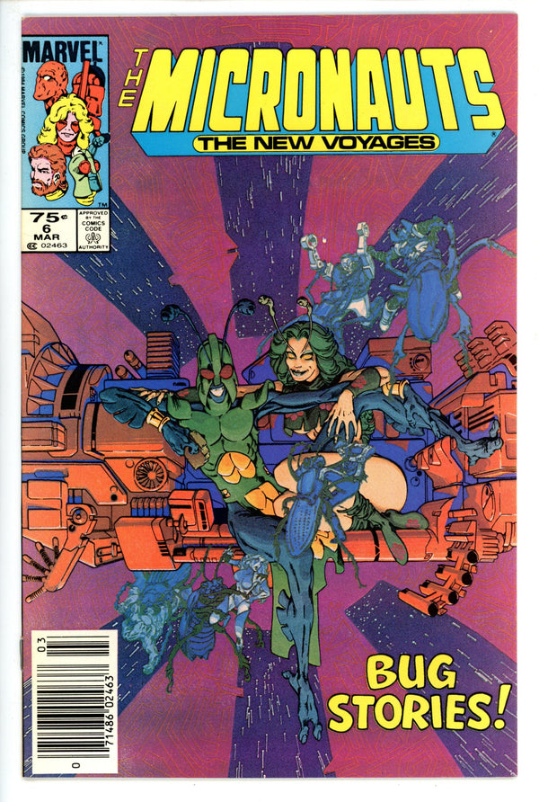 Micronauts Vol 2 6 Canadian VF-