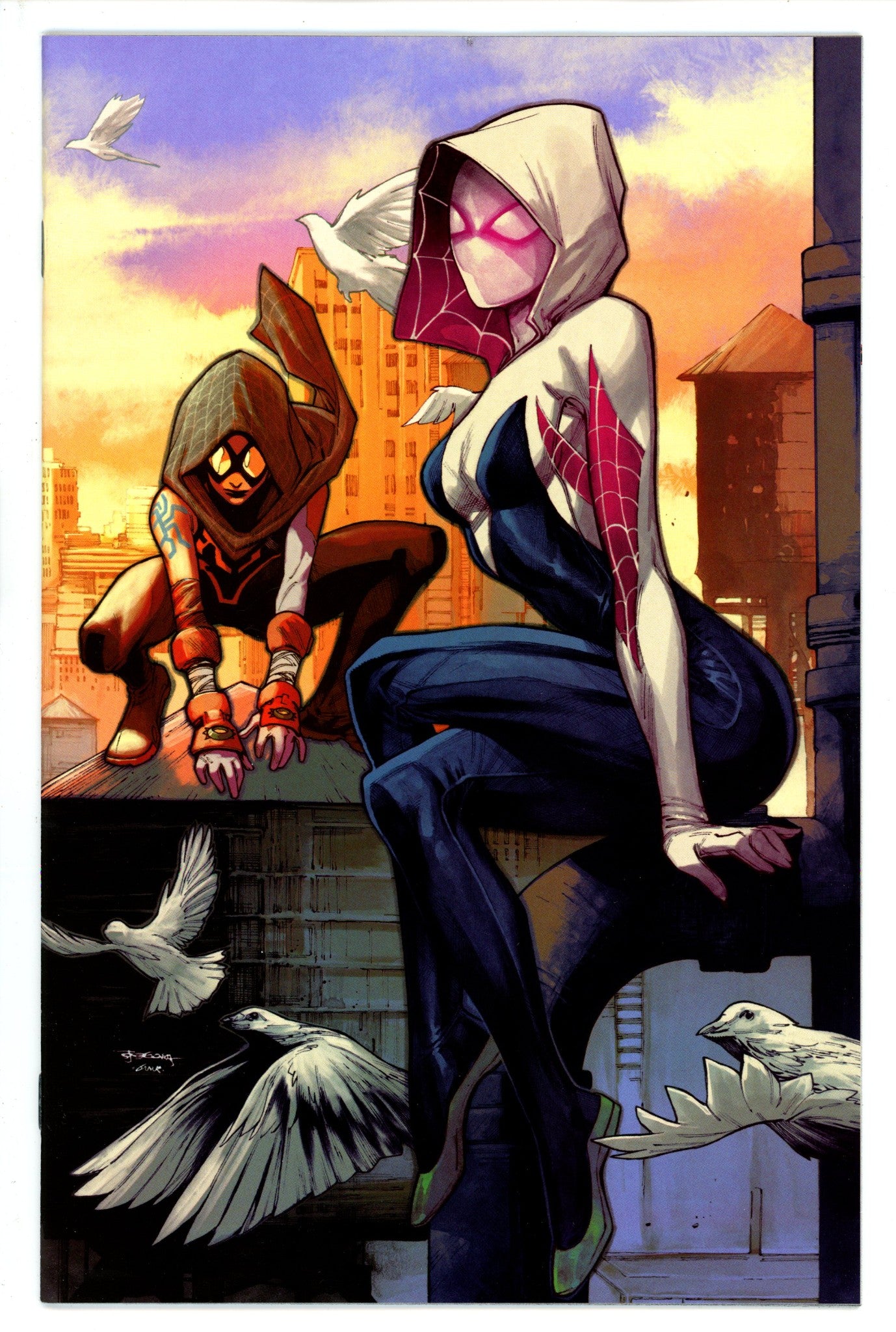 Edge of Spider-Verse Vol 2 1 Segovia Virgin Variant