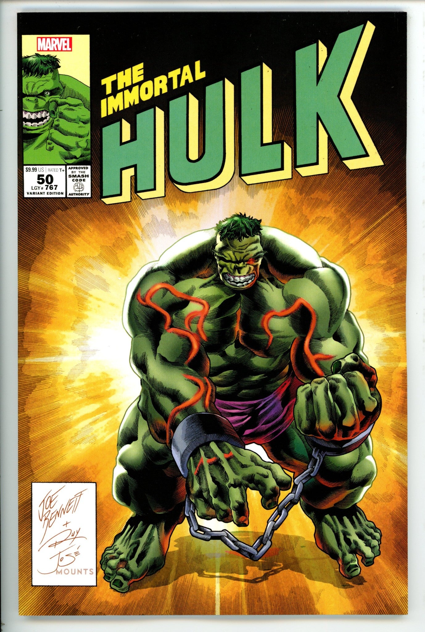Immortal Hulk 50 Bennett Variant (2021)