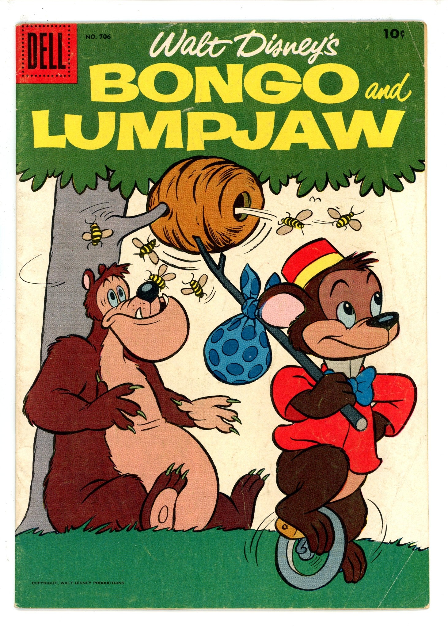 Four Color Vol 2 706 Bongo and Lumpjaw VG-