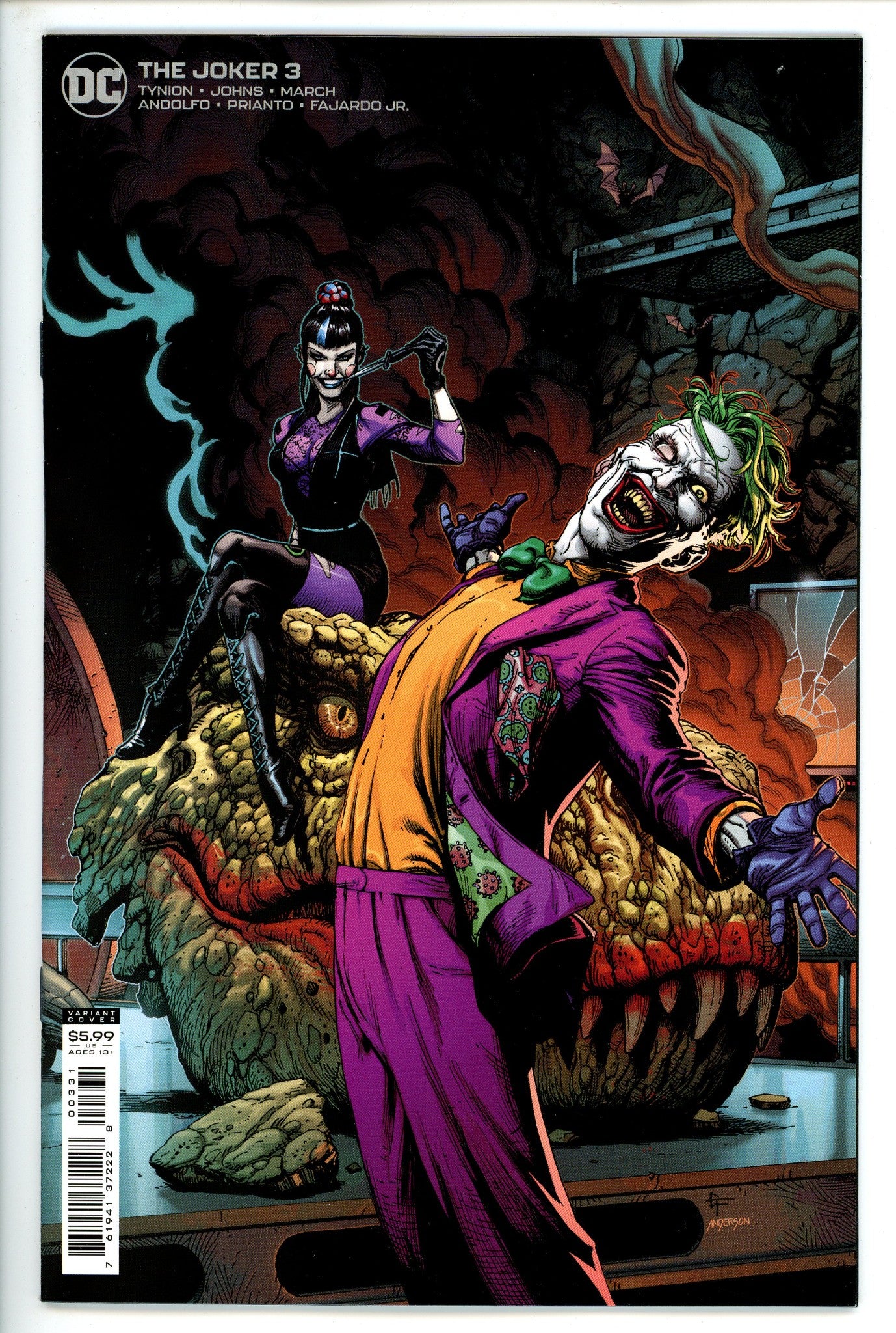 Joker Vol 2 3 Frank Variant (2021)
