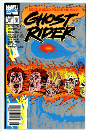 Ghost Rider Vol 2 25 Newsstand (1992)