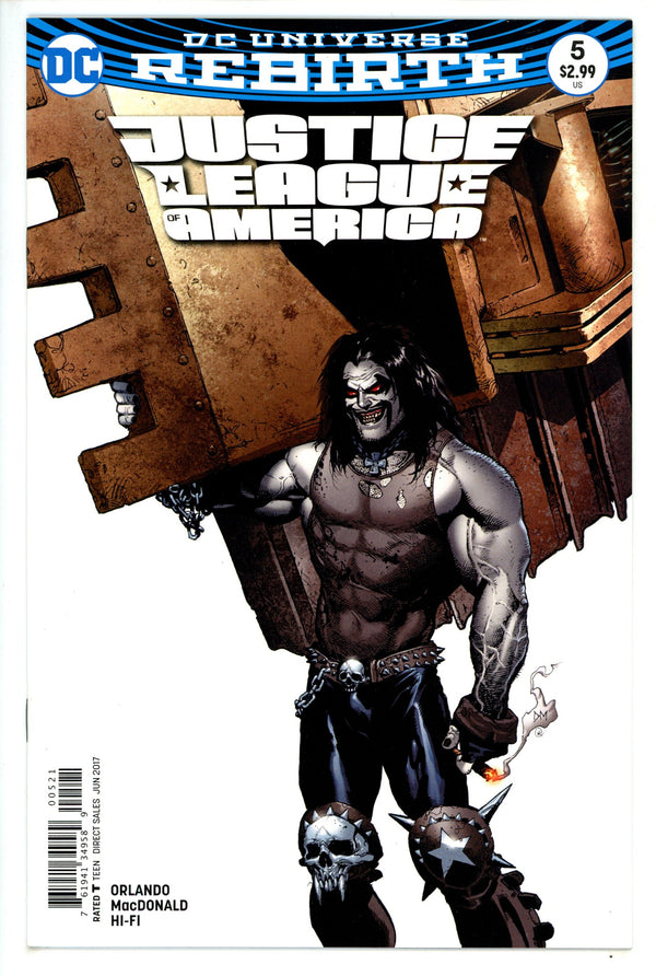 Justice League of America Vol 5 5 Mahnke Variant