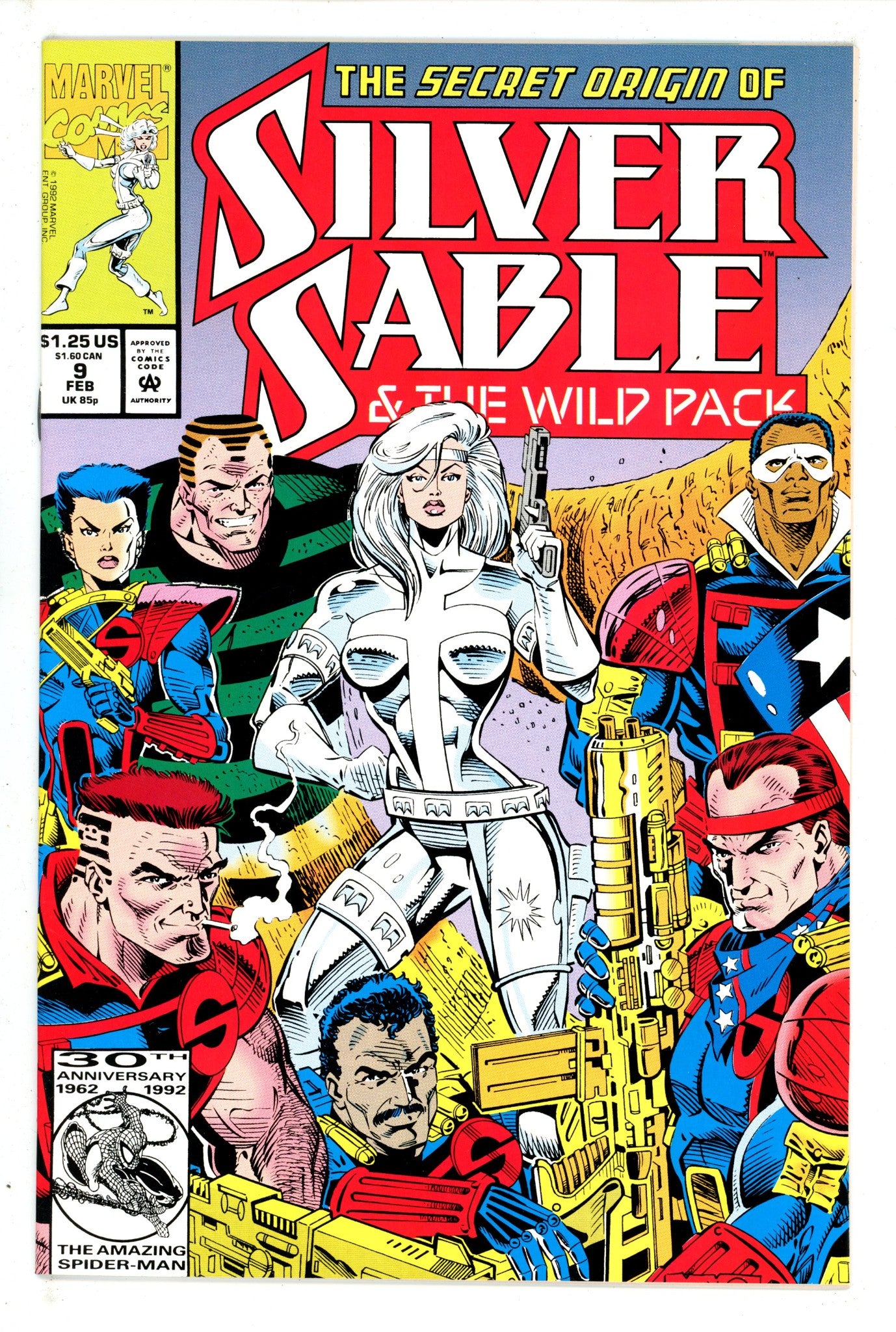 Silver Sable and the Wild Pack 9 (1992)