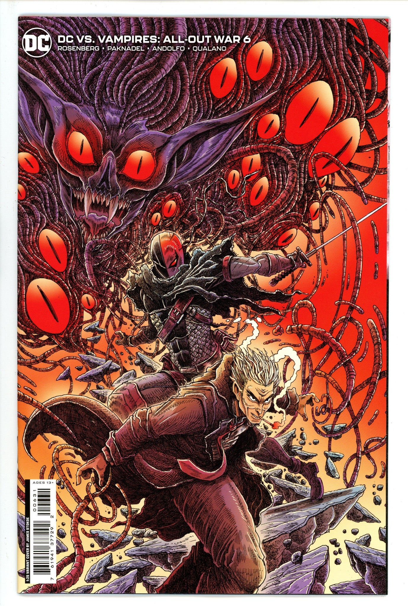 DC vs Vampires All-Out War 6 Stokoe Incentive Variant NM (2022)