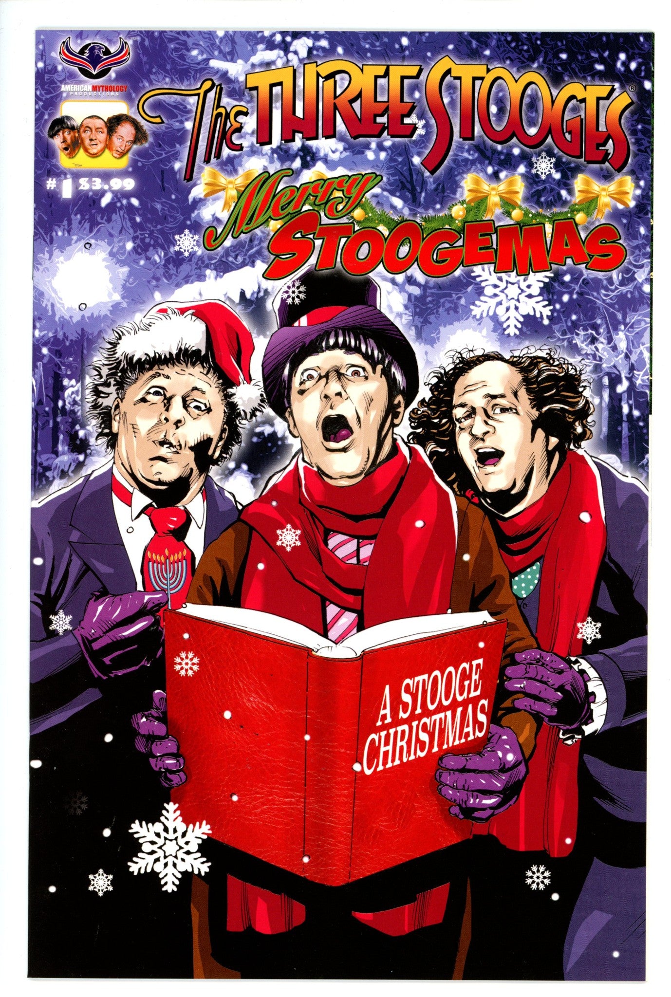 Three Stooges Merry Stoogemas 1 (2021)