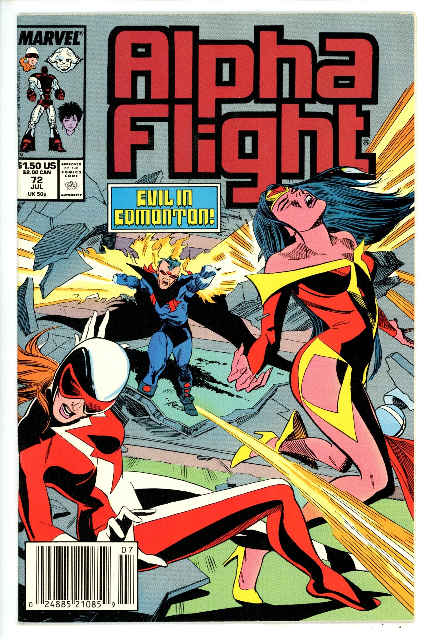 Alpha Flight Vol 1 72 Newsstand
