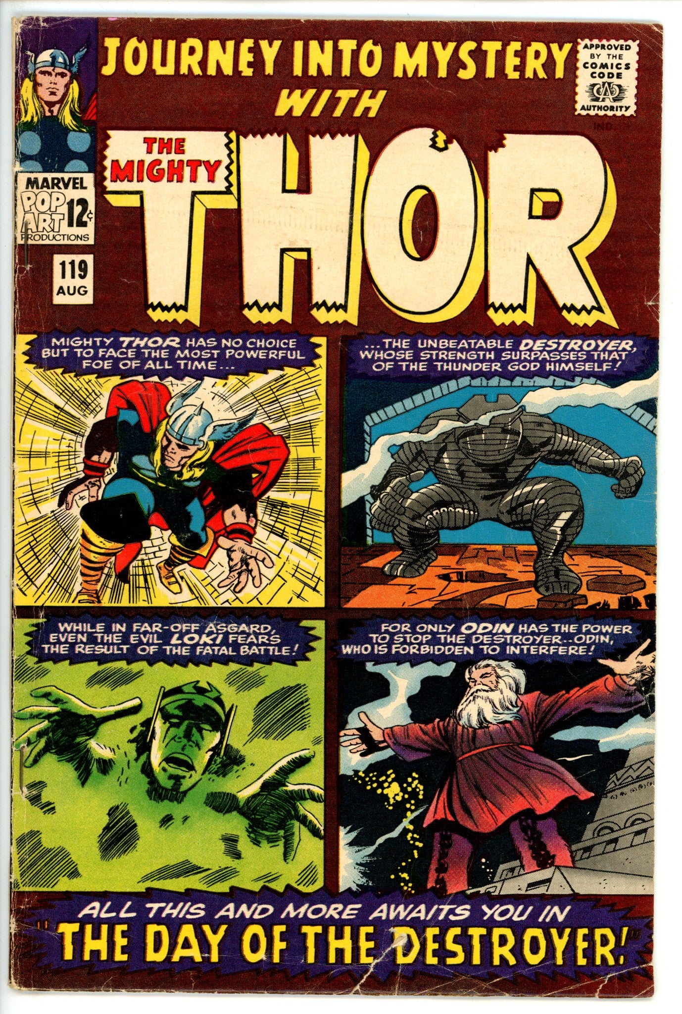 Journey into Mystery Vol 1 119 VG-