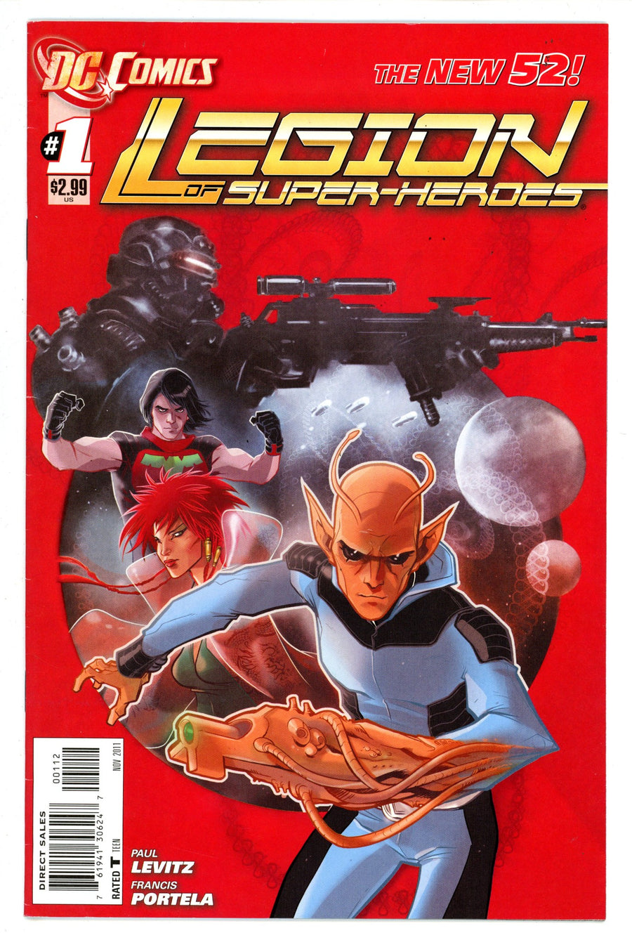 Legion of Super-Heroes Vol 7 1 2Nd Print (2011)
