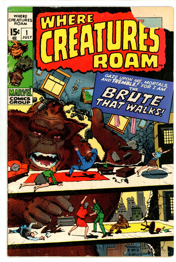 Where Creatures Roam 1 GD/VG (1970)