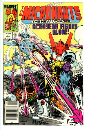 Micronauts Vol 2 7 Canadian VF-