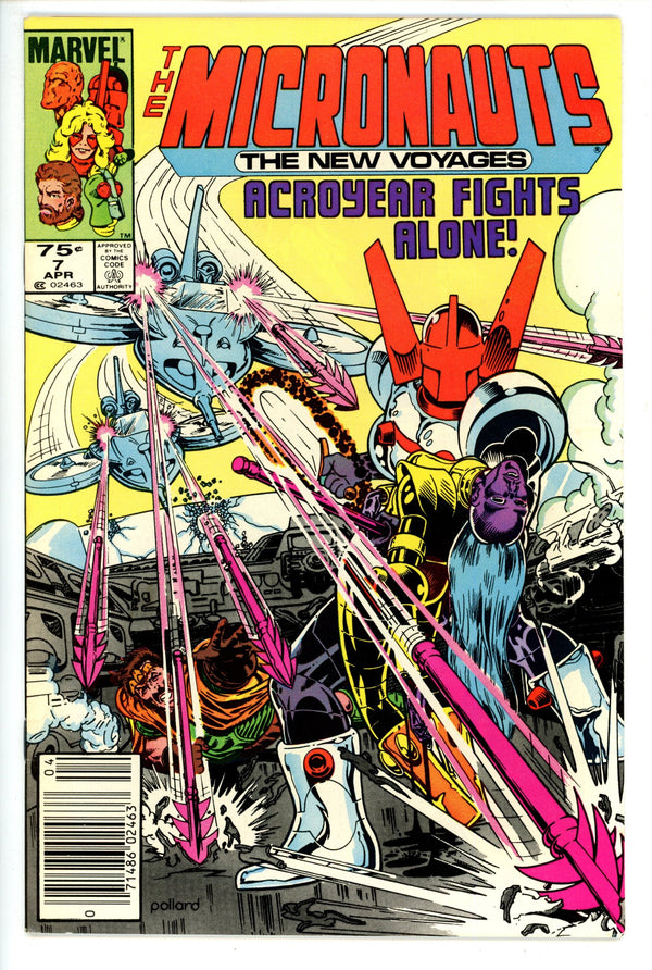Micronauts Vol 2 7 Canadian VF-