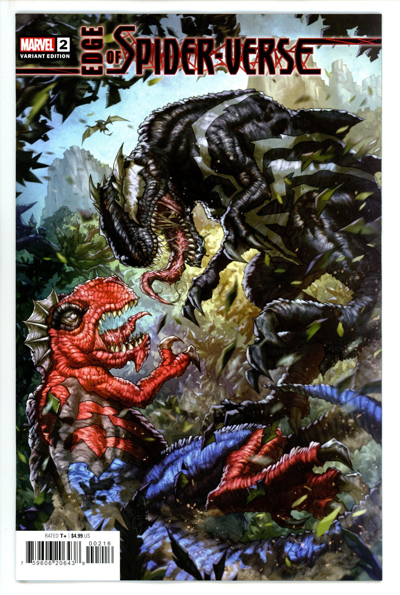 Edge Of Spider-Verse Vol 3 2 Quah Incentive Variant NM (2023)