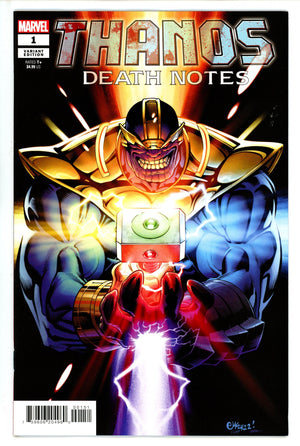 Thanos Death Notes 1 McGuinness Variant NM-