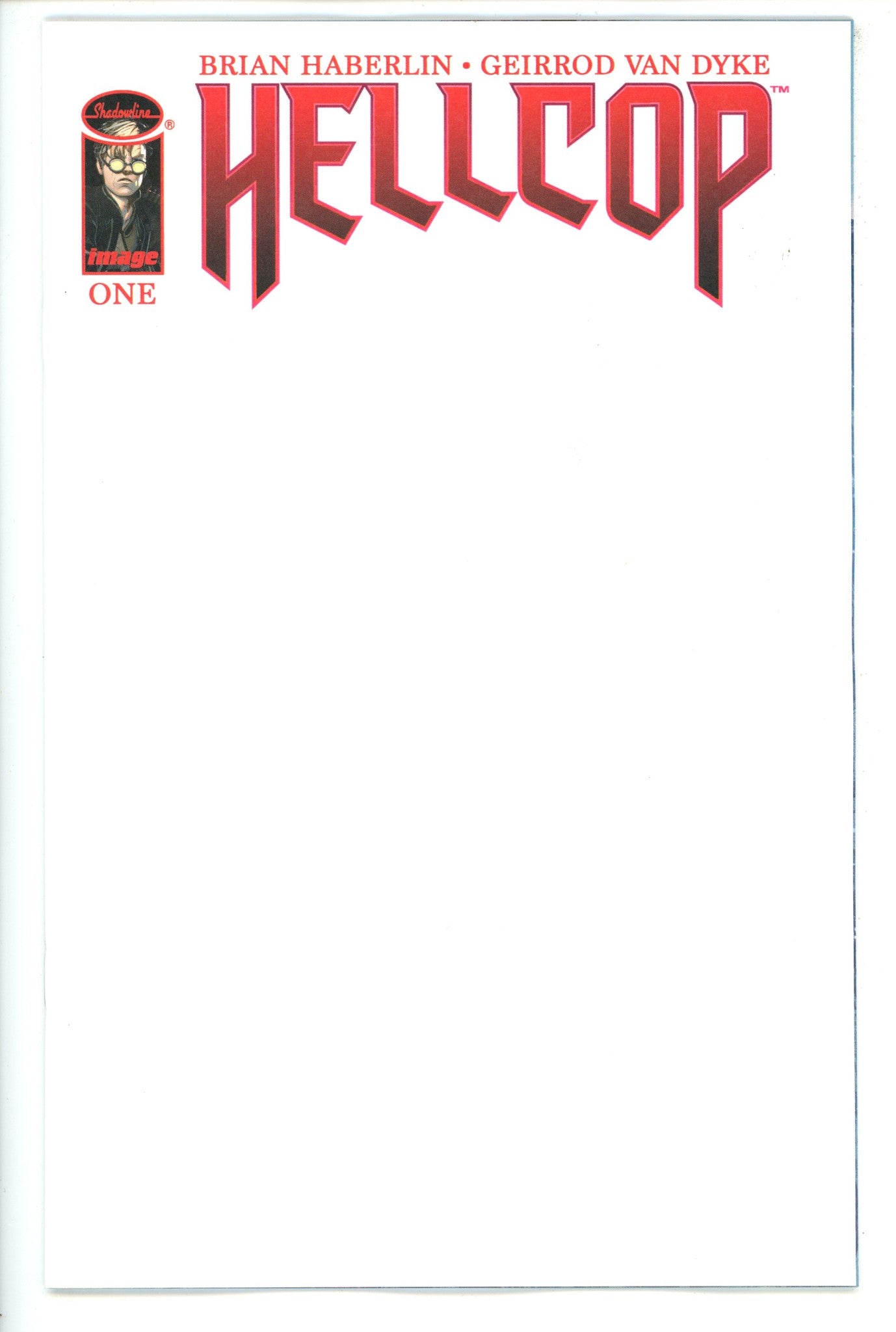 Hellcop Vol 2 1 Blank Variant (2021)