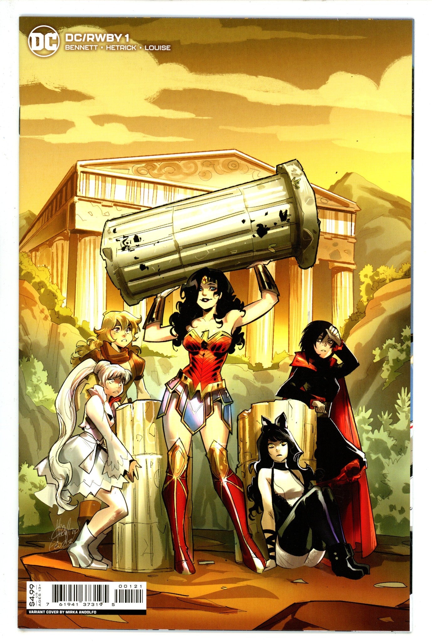 DC Rwby 1 Andolfo Variant (2023)