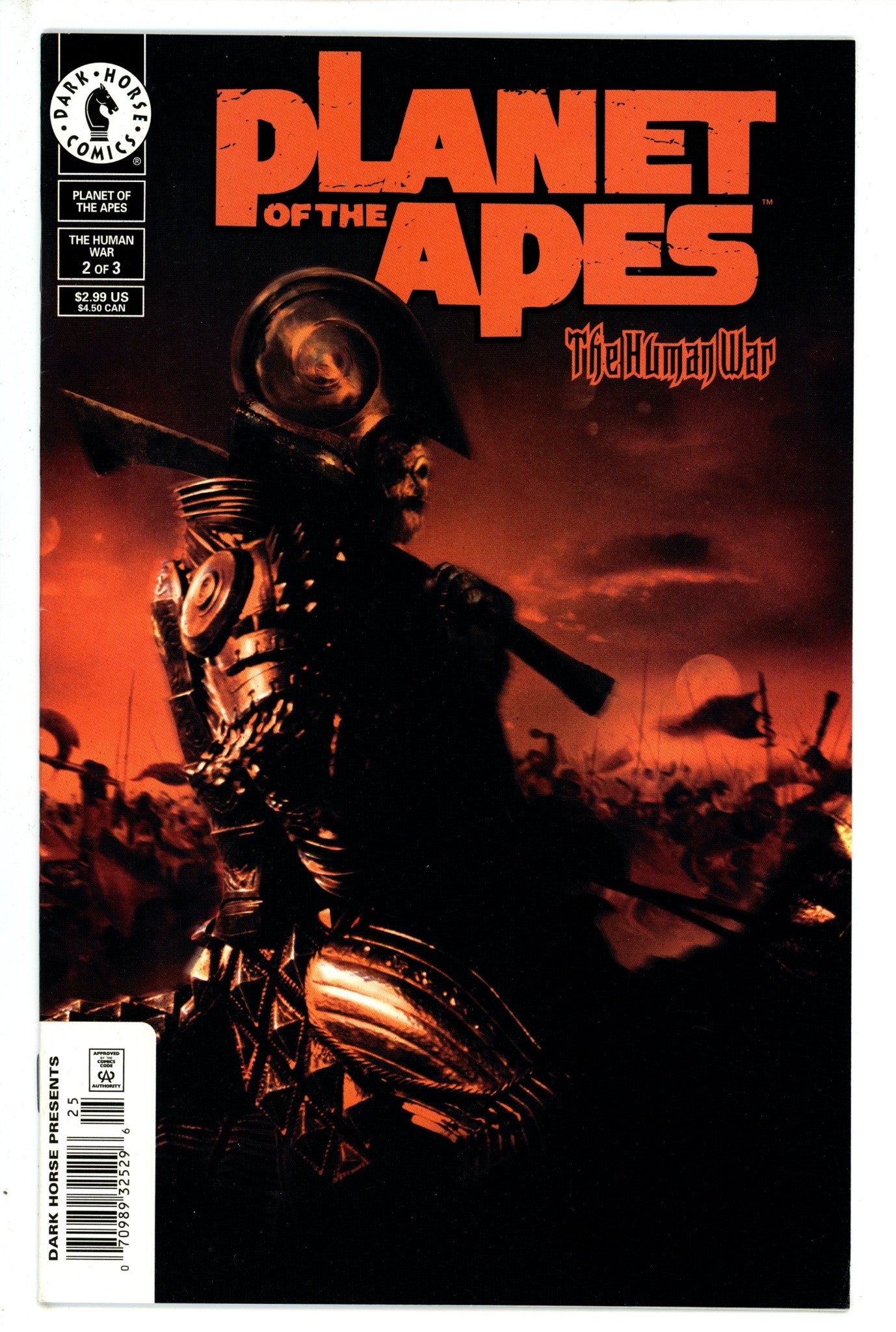 Planet of the Apes 2 Photo Newsstand Variant VF+ (2001)