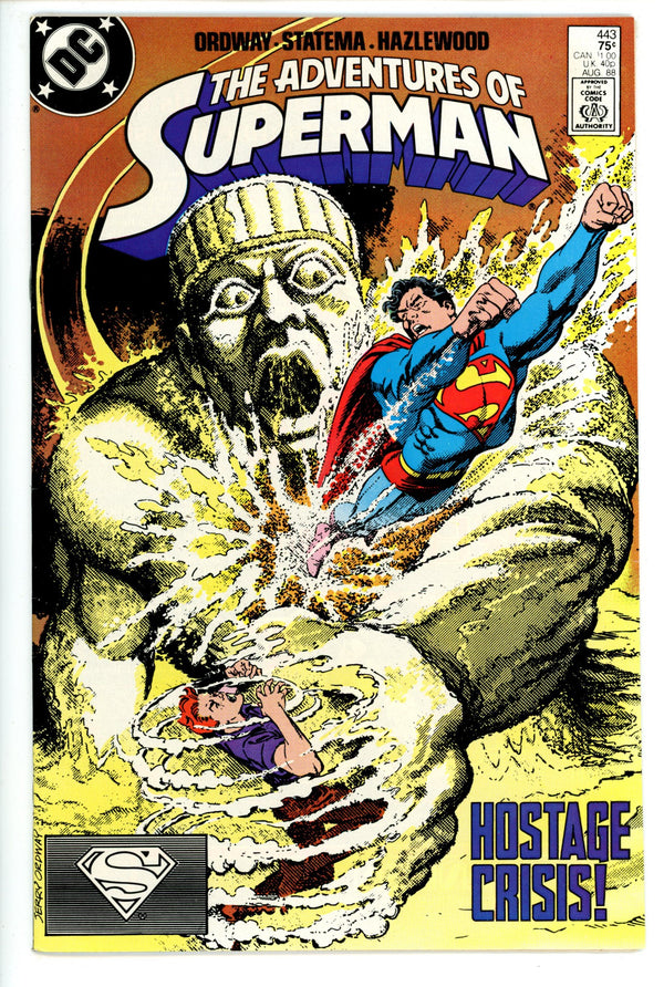 Adventures of Superman 443 Newsstand