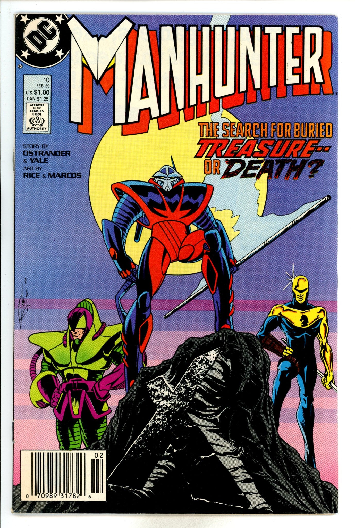 Manhunter Vol 2 10 Newsstand