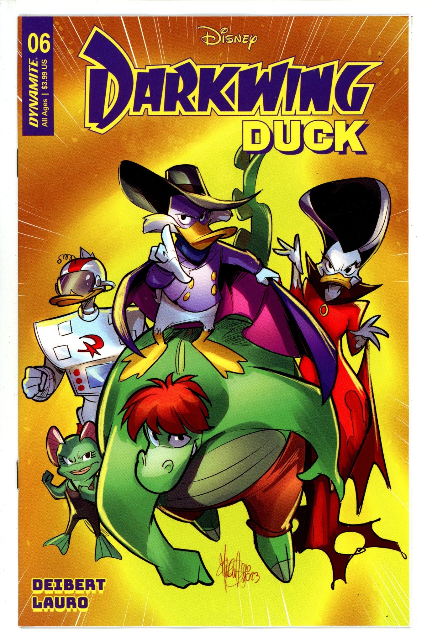 Darkwing Duck 6 Andolfo Variant (2023)