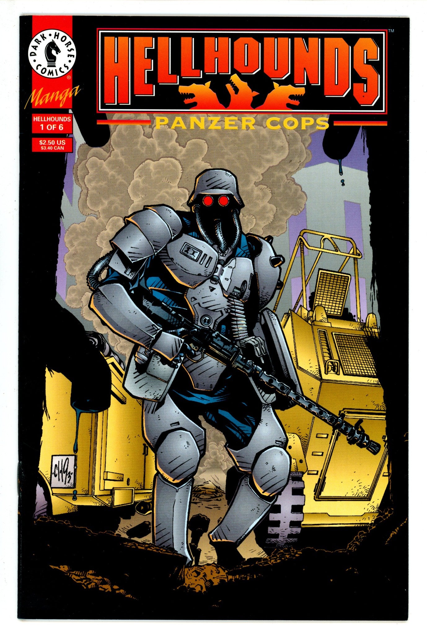 Hellhounds: Panzer Cops 1 VF/NM (1994)