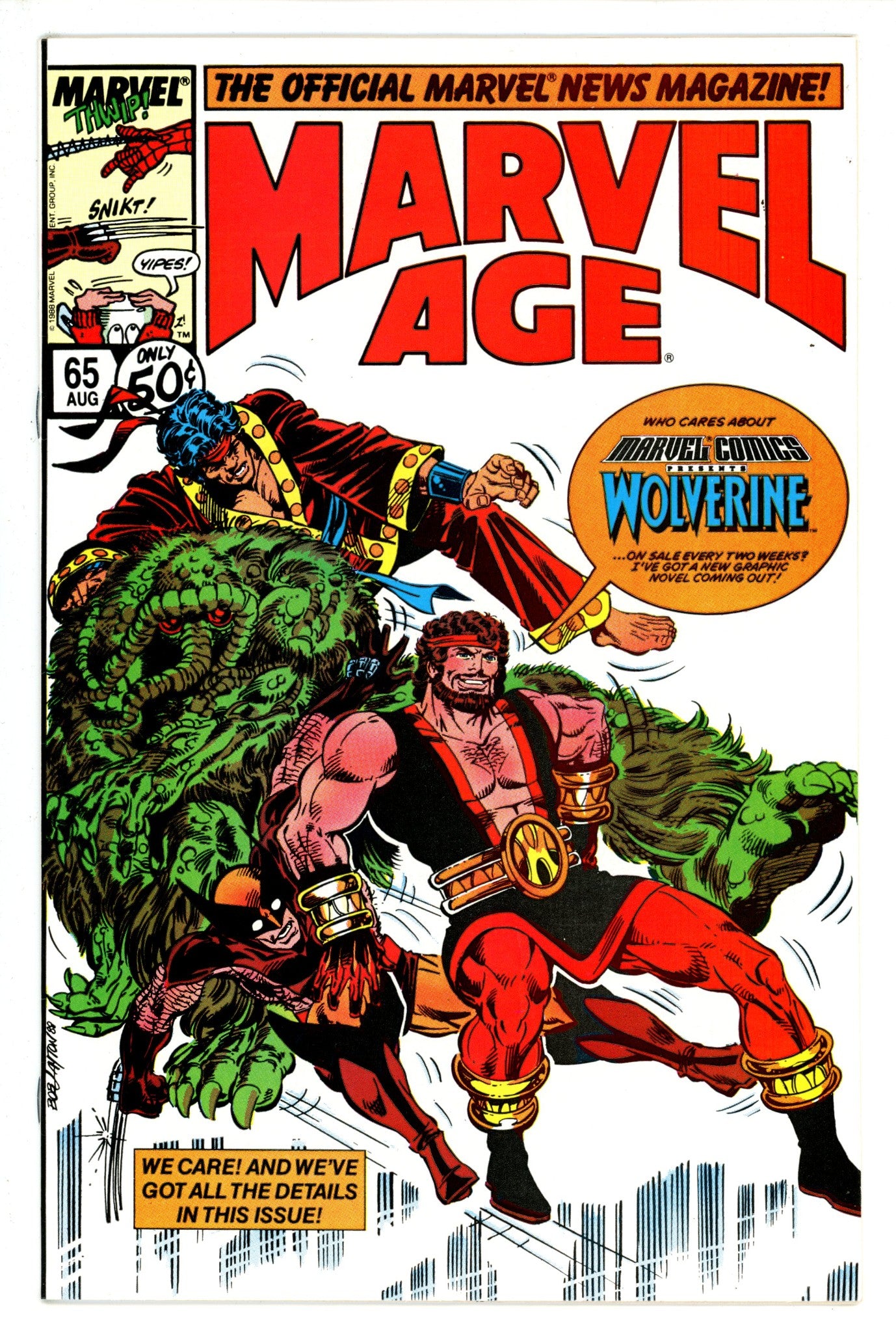 Marvel Age 65 (1988)