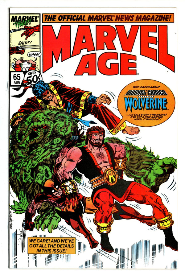 Marvel Age 65 (1988)