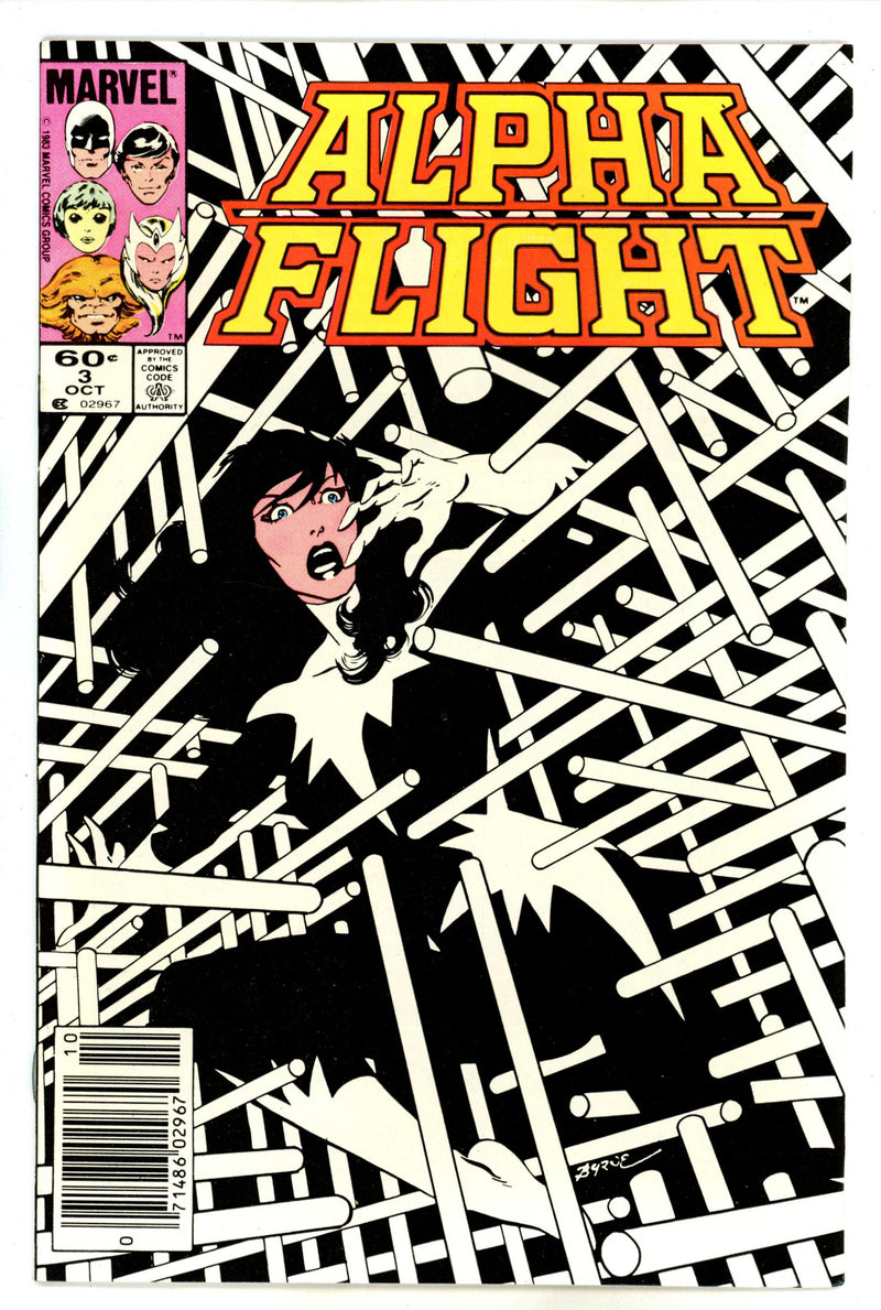 Alpha Flight Vol 1 3 Newsstand