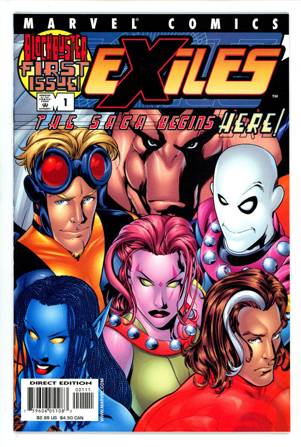 Exiles Vol 1 1 VF/NM