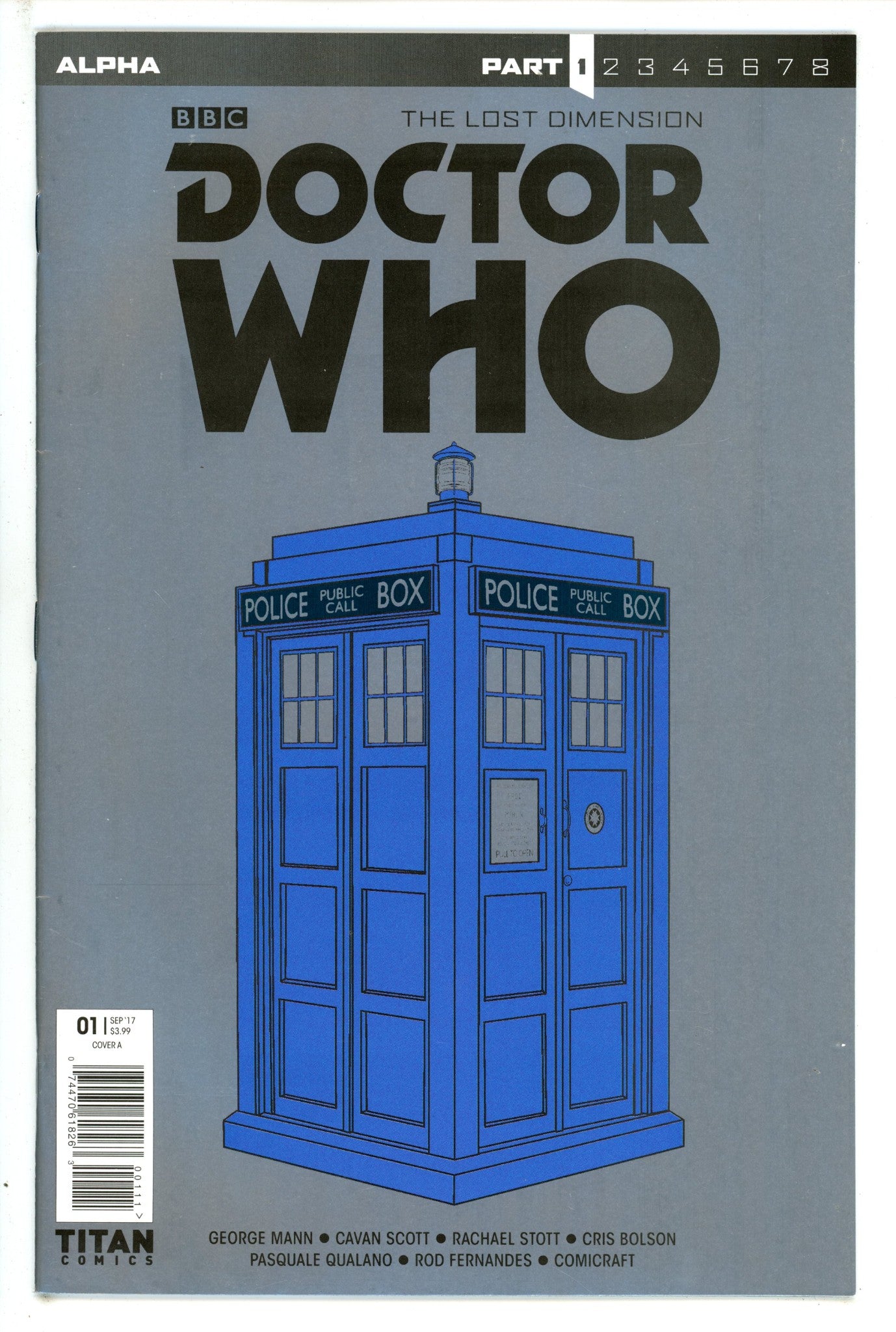 Doctor Who: The Lost Dimension - Alpha 1 NM- (2017)