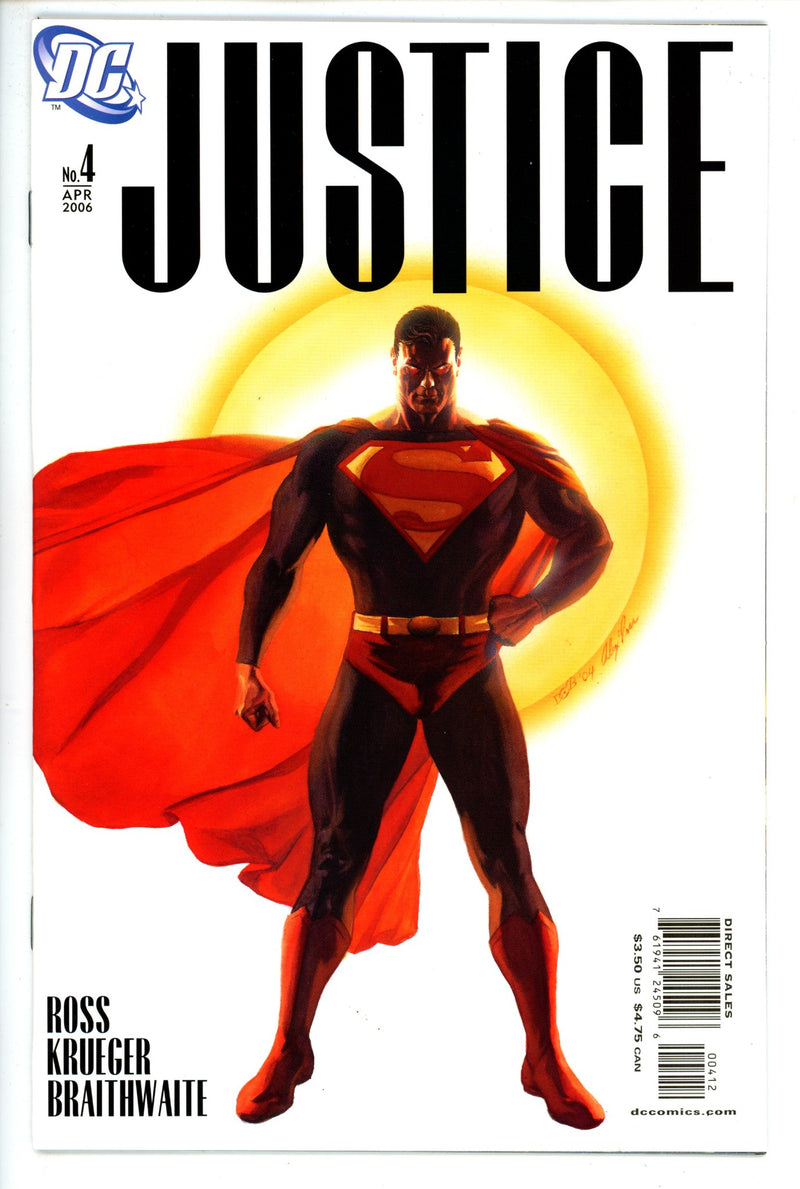 Justice 4 2nd Print NM-