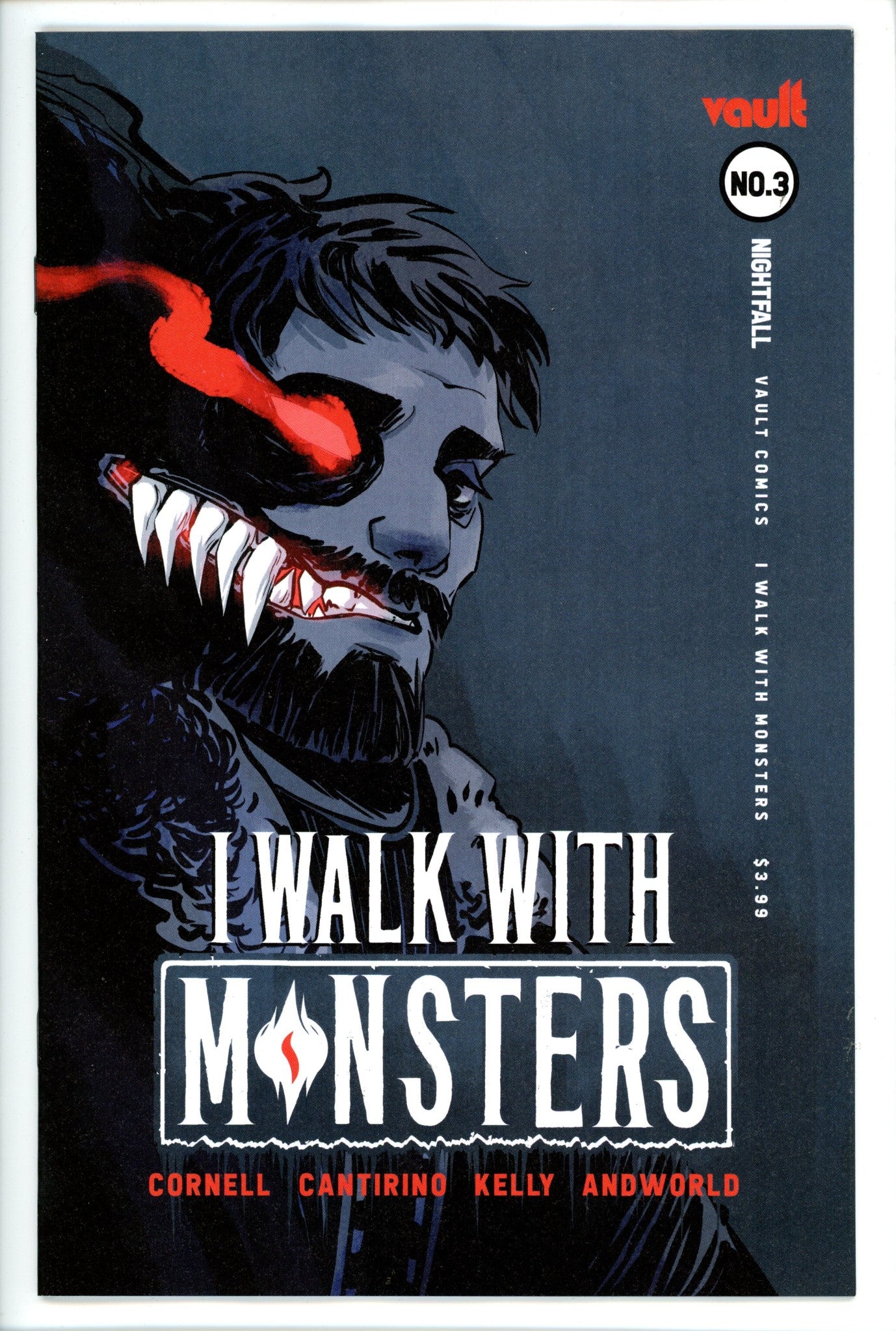 I Walk With Monsters 3 Hickman Variant-Vault-CaptCan Comics Inc
