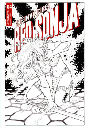 Invincible Red Sonja 4 Conner Variant (2021)