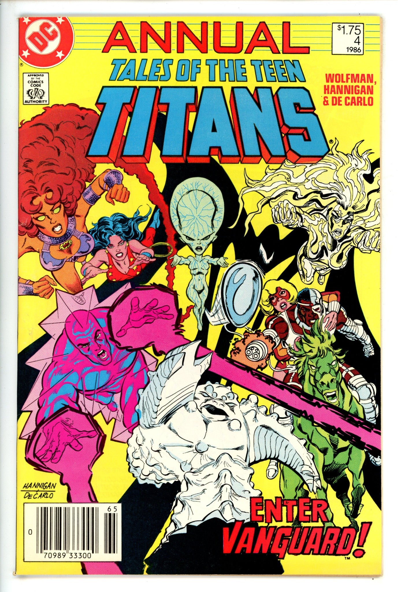 Tales of the Teen Titans Annual 4 Canadian VF-