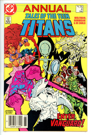Tales of the Teen Titans Annual 4 Canadian VF-