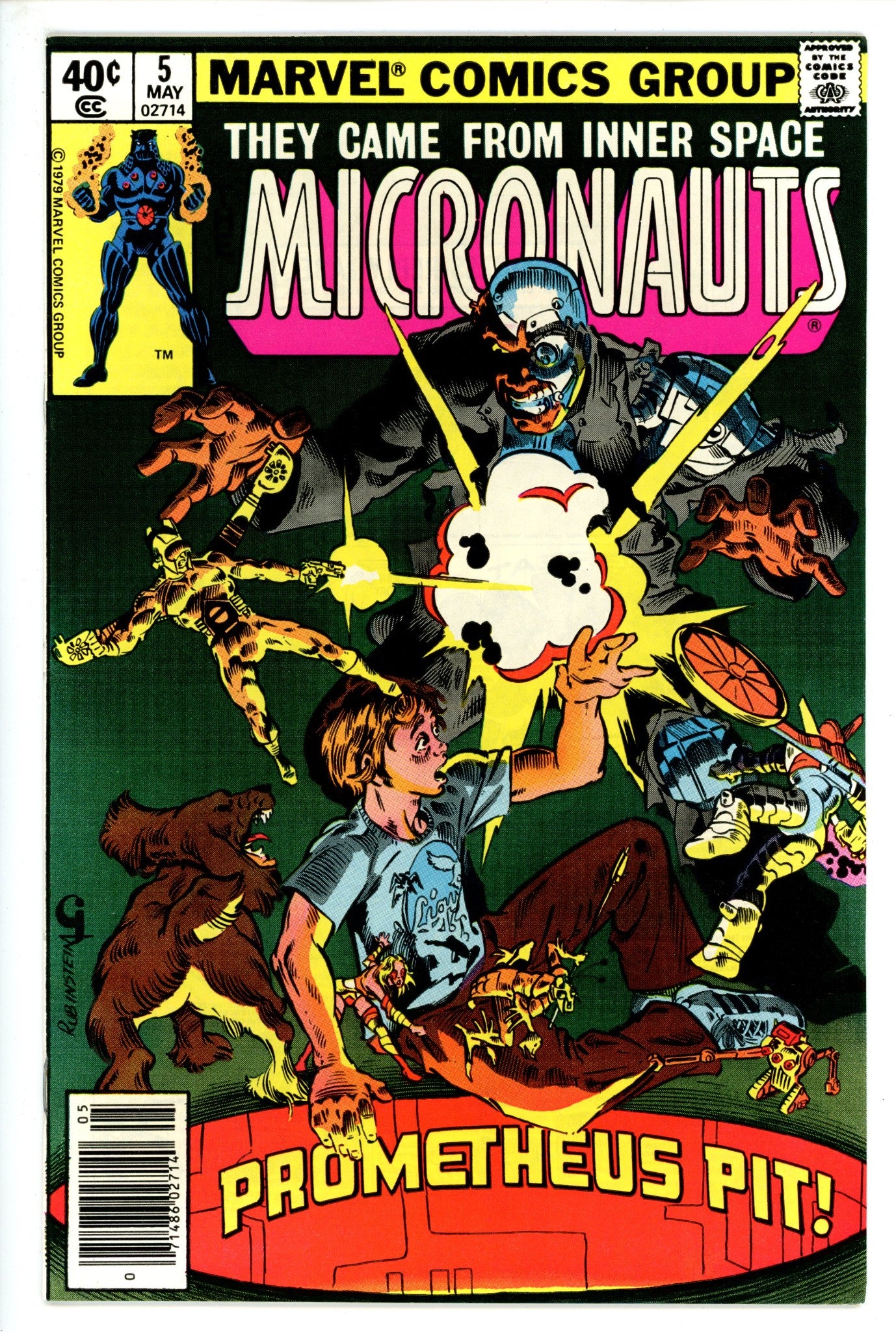 Micronauts Vol 1 5 Newsstand