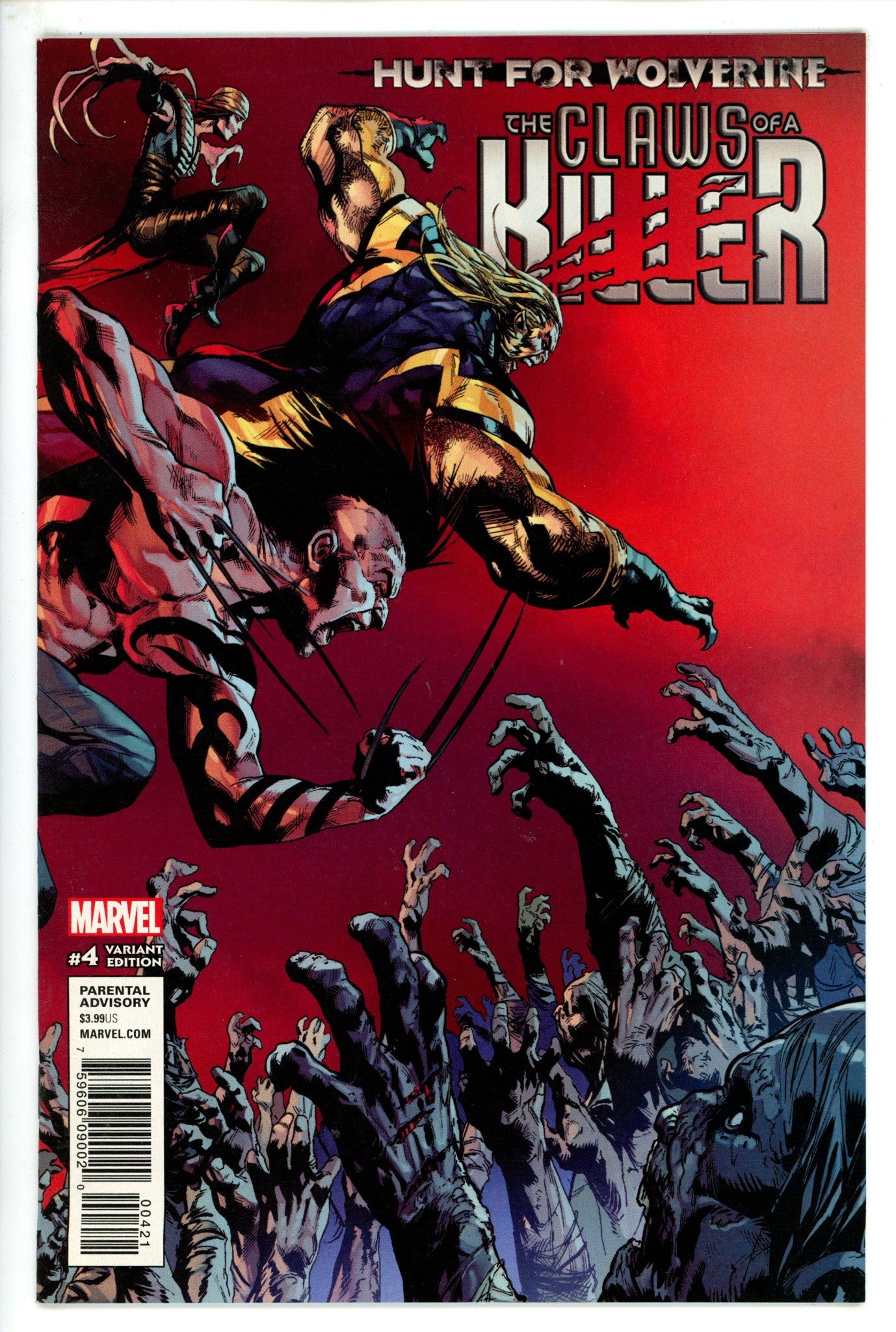 Hunt for Wolverine: The Claws of a Killer 4 Shaw Variant