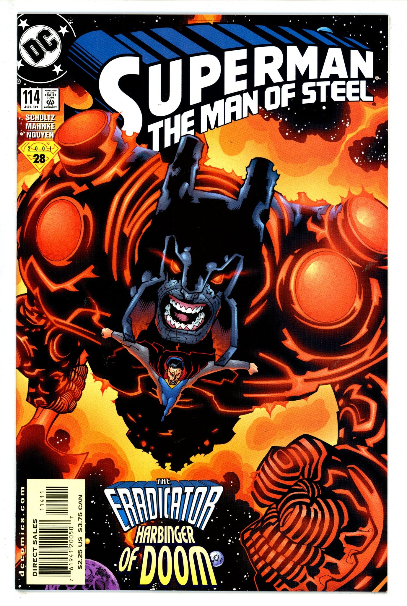 Superman: The Man of Steel 114