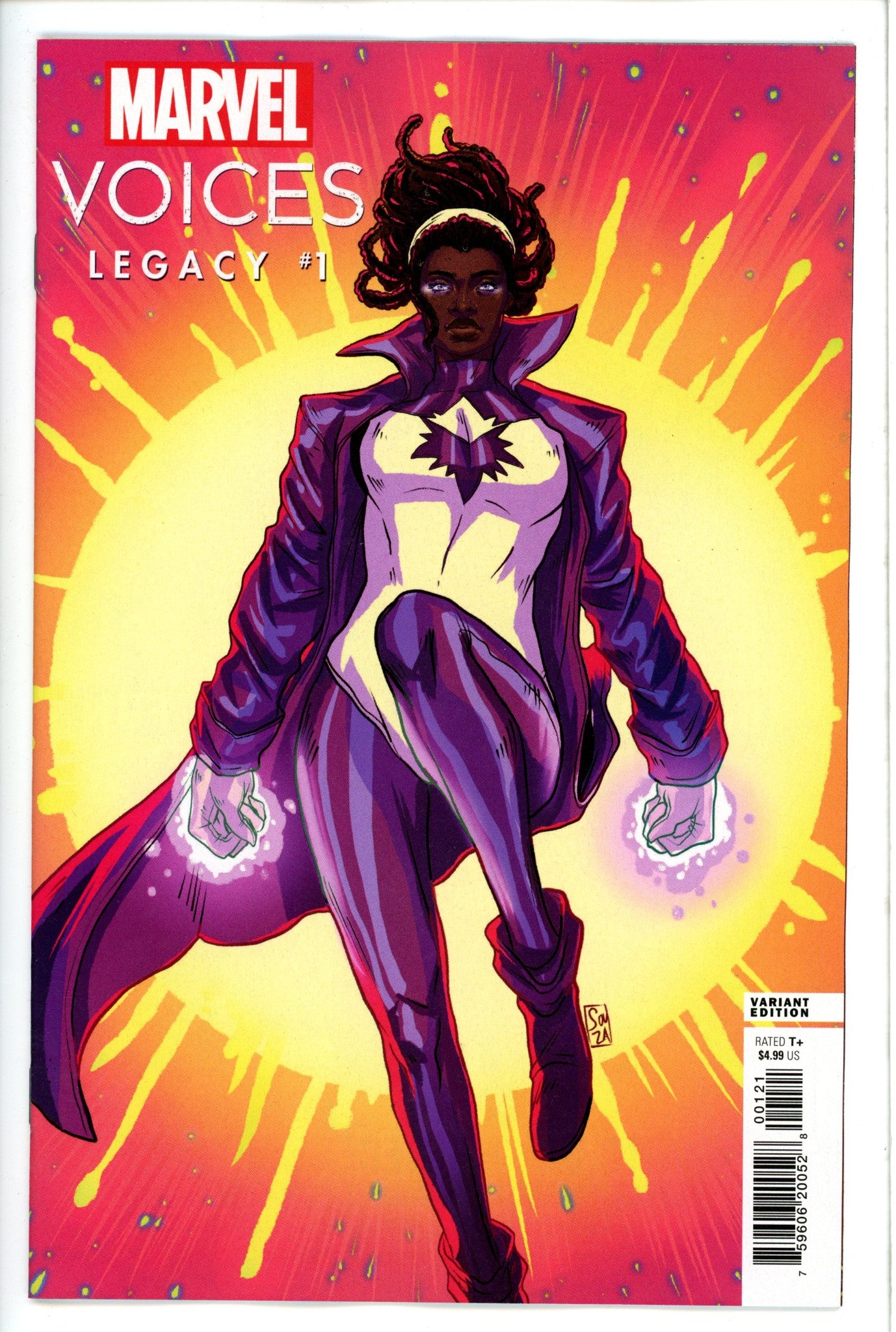 Marvels Voices Legacy 1 Souza Variant-Marvel-CaptCan Comics Inc