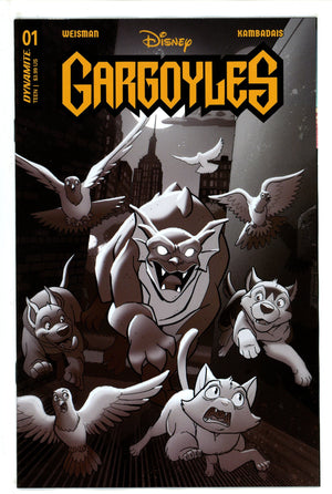 Gargoyles 1 Fleecs B&W Variant