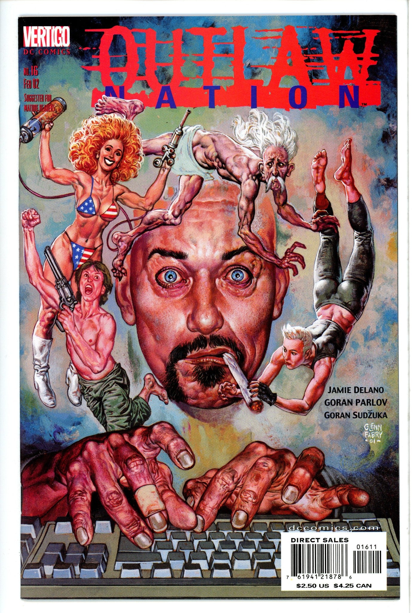 Outlaw Nation 16-Vertigo-CaptCan Comics Inc