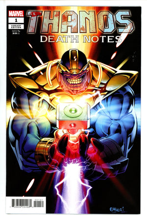 Thanos Death Notes 1 McGuinness Variant NM