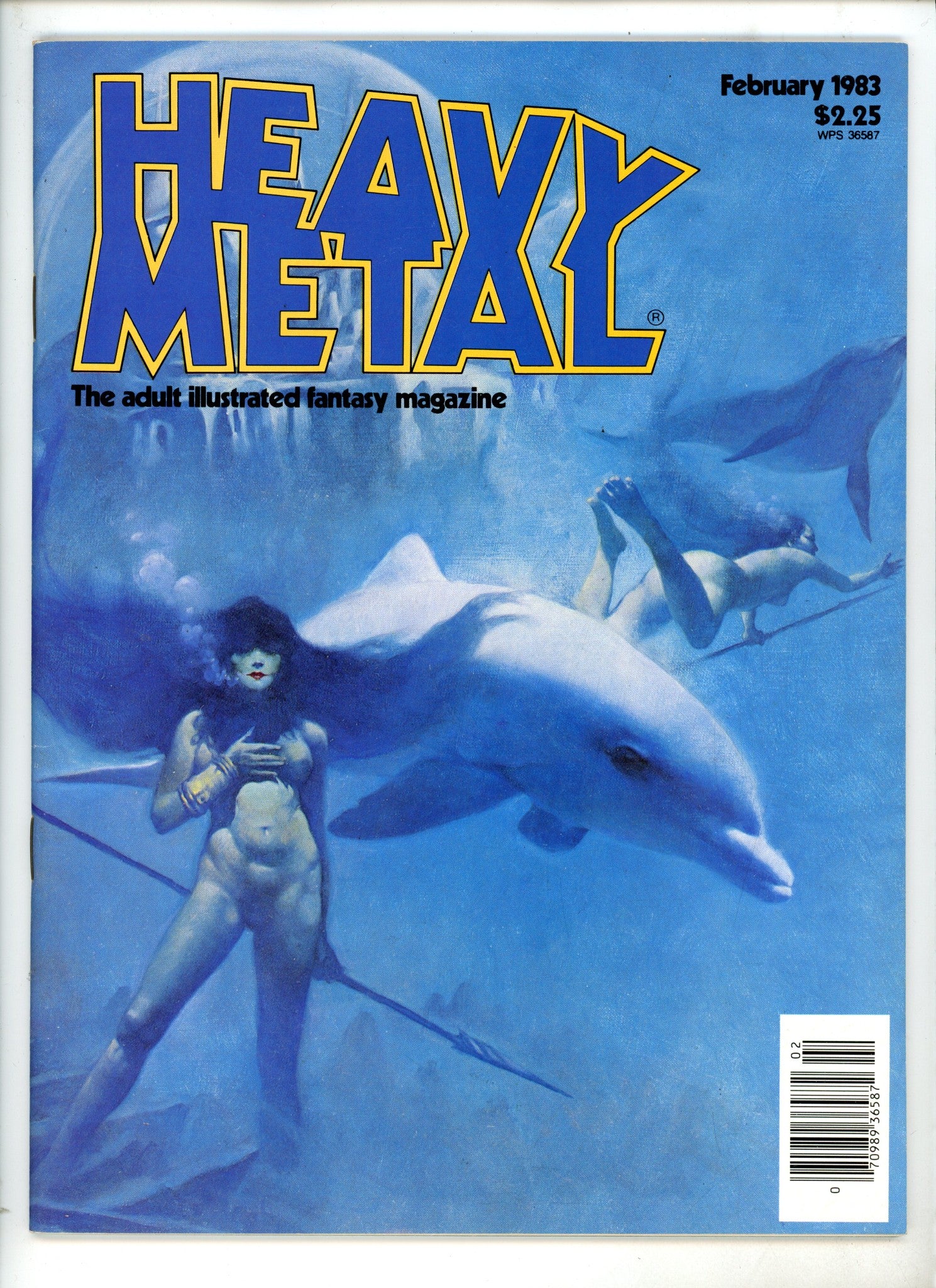 Heavy Metal Vol 1983 February Canadian VF/NM