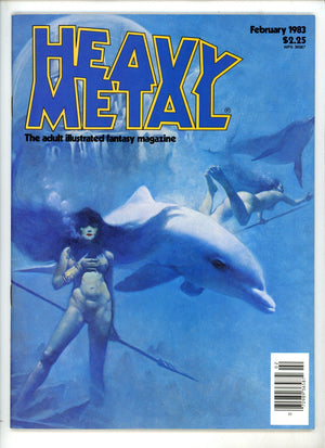 Heavy Metal Vol 1983 February Canadian VF/NM