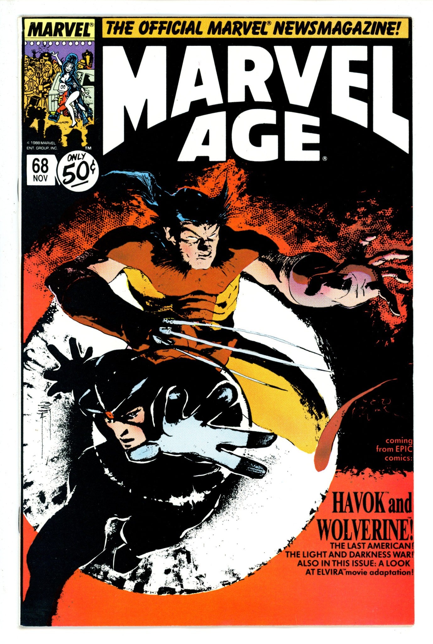 Marvel Age 68 (1988)