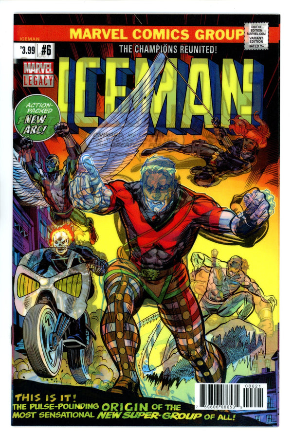Iceman Vol 3 6 Lenticular Variant