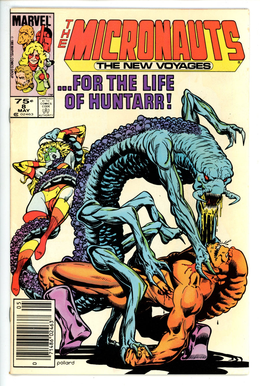Micronauts Vol 2 8 Canadian VF-